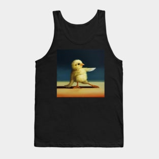 yellow chick exercise 5 Tank Top